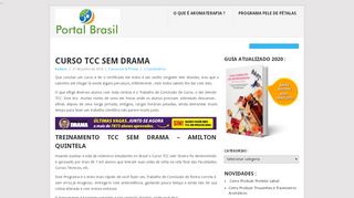 
                            6. Curso TCC Sem Drama - Portal Brasil