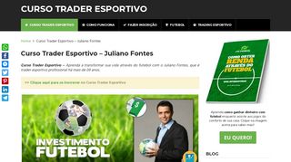 
                            1. Curso Trader Esportivo - Juliano Fontes - Curso Trading Esportivo