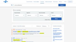 
                            5. Cursos a distância - EAD Sebrae