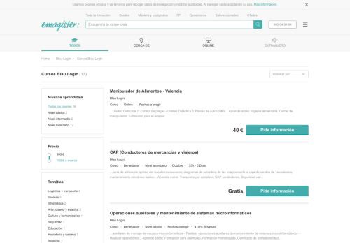 
                            13. Cursos Blau Login | Emagister