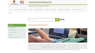 
                            8. Cursos de Formación | Secretaría de Educación