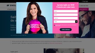 
                            1. Cursos de inglês Online | Saiba tudo que o curso de ... - EF English Live