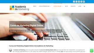 
                            2. Cursos de Marketing Digital Online | Academia do Marketing