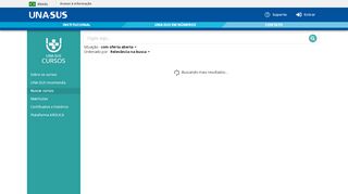
                            1. CURSOS PLATAFORMA AROUCA Conheça as ... - Cursos - UNA-SUS