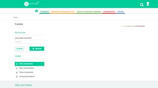 
                            11. Cursos : Sistema de información @prende. - Prende 2.0