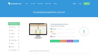 
                            9. Cursosanacosentino.com.br SEO Issues, Traffic and Optimization Tips ...