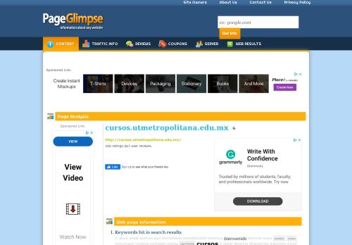 
                            5. cursos.utmetropolitana.edu.mx - PageGlimpse