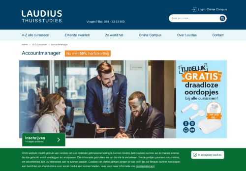 
                            7. Cursus Accountmanager - Laudius Thuisstudies