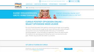 
                            7. Cursus Positief Opvoeden Online