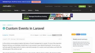 
                            8. Custom Events in Laravel - Code - Envato Tuts+