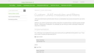 
                            13. Custom JAAS modules - SiteVision 4
