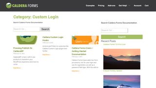 
                            1. Custom Login Archives - WordPress Form Builder | Caldera Forms