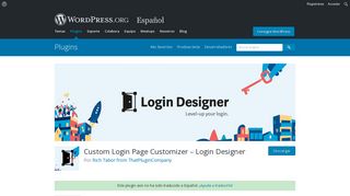 
                            5. Custom Login Page Customizer – Login Designer | WordPress.org