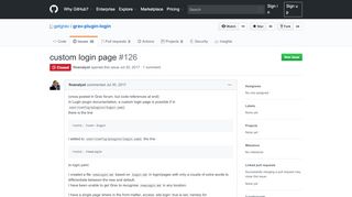 
                            2. custom login page · Issue #126 · getgrav/grav-plugin-login · GitHub
