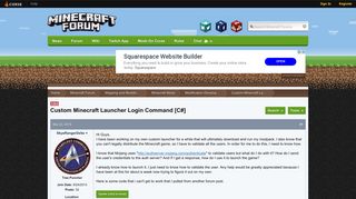 
                            4. Custom Minecraft Launcher Login Command [C#] - Modification ...