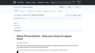 
                            6. custom-modules/Status Phrase System at master · PhantomBot ...