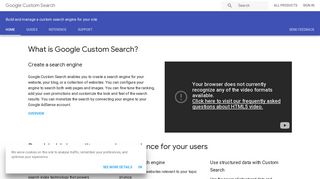 
                            11. Custom Search | Google Developers