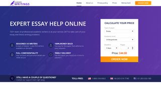 
                            6. Custom Writing Service - Easy Essay Writing Help for All Students