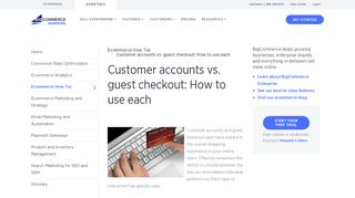
                            10. Customer accounts vs. guest checkout: How to use each ...