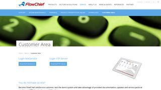 
                            6. Customer Area - FlowChief.de