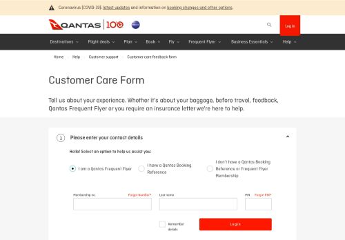 
                            13. Customer-care-feedback-form - Qantas