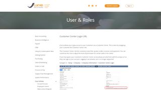 
                            5. Customer Center Login URL – JCurve Solutions