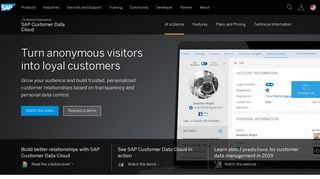 
                            5. Customer Data Management Cloud and Database Software ... - SAP