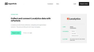 
                            6. Customer Data Platform - Localytics Integration - mParticle