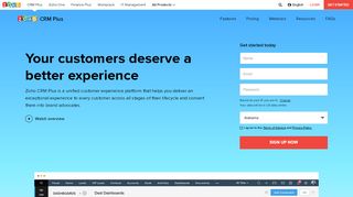 
                            8. Customer Experience Management | CX Platform | Zoho CRM Plus