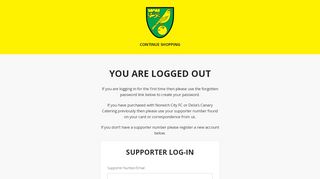 
                            9. Customer Log-in - ticketing - Norwich City