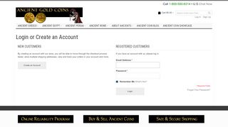 
                            8. Customer Login | Ancient Gold Coins | Ancient Silver Coins | Ancient ...