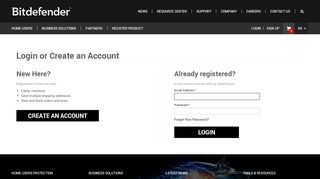 
                            4. Customer Login - Bitdefender Thailand