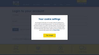 
                            7. Customer Login - Box Storage For Me