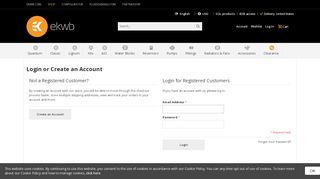 
                            3. Customer Login – EK Webshop