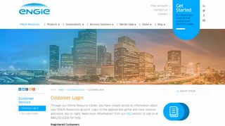
                            6. Customer Login | ENGIE Resources | Commercial Electricity Provider