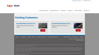 
                            13. Customer Login | ExxonMobil Business Fleet and Fleet National Card