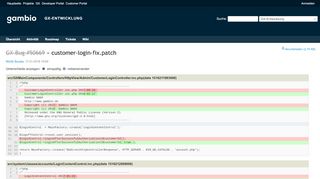 
                            11. customer-login-fix.patch - GX-Entwicklung - Gambio GmbH ...