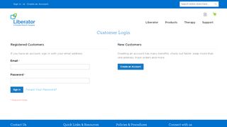 
                            4. Customer Login | Liberator Pty Ltd