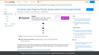 
                            9. Customer Login Pages on Shopify always redirect to home page ...