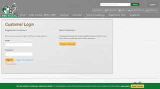 
                            5. Customer Login - RBO Webshop