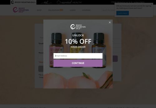 
                            13. Customer Login | Rocky Mountain Oils
