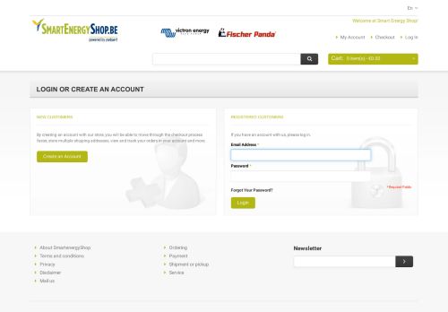 
                            13. Customer Login Smart Energy Shop - Specialist in Victron Energy and ...