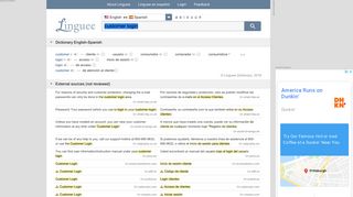 
                            9. customer login - Spanish translation – Linguee