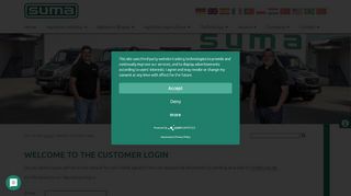 
                            6. Customer Login - SUMA Rührtechnik GmbH