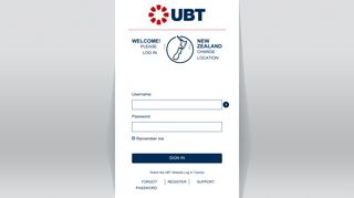 
                            5. Customer Login - UBT
