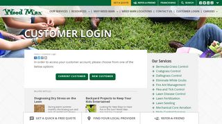 
                            1. Customer Login - Weed Man