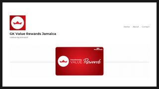 
                            5. customer loyalty cards – GK Value Rewards Jamaica