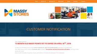 
                            9. Customer Notification | Massy Stores Saint Lucia