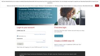 
                            1. Customer Online Management System - COMS