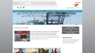 
                            7. Customer Overview - Transnet Port Terminals